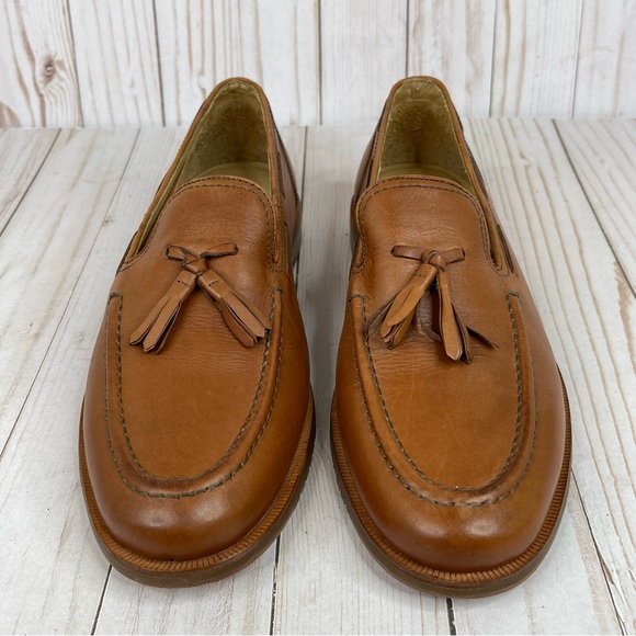 Tommy Bahama Loafers Men’s Size 8.5 Tassels Boat Shoes Brown Slip On Marlin Pin - Picture 2 of 9